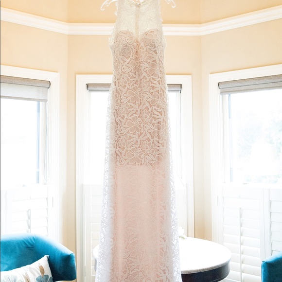 Tadashi Shoji Vista Wedding Dress (BHLDN), size 8 - Picture 3 of 8